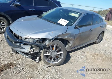 2019 Honda Civic Ex из США, поврежденный, VIN JHMFC1F3XKX011217